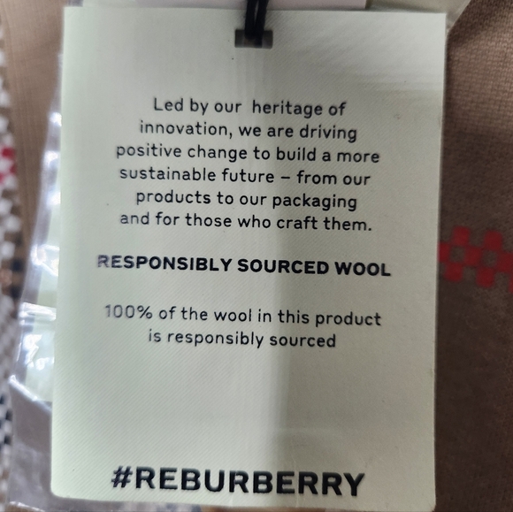 Burberry Boy's Johnny Check-Print Wool Sweater NWT - Picture 8 of 8